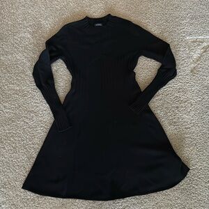 Club Monaco Black Sweater Dress